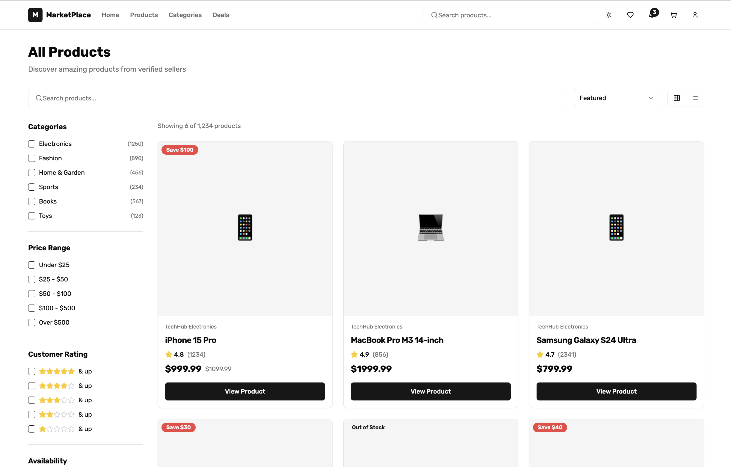Ecommerce Marketplace - Ecommerce & Marketplace platform <br> ระบบขายของออนไลน์ ร้านค้า/ร้านค้าออนไลน์